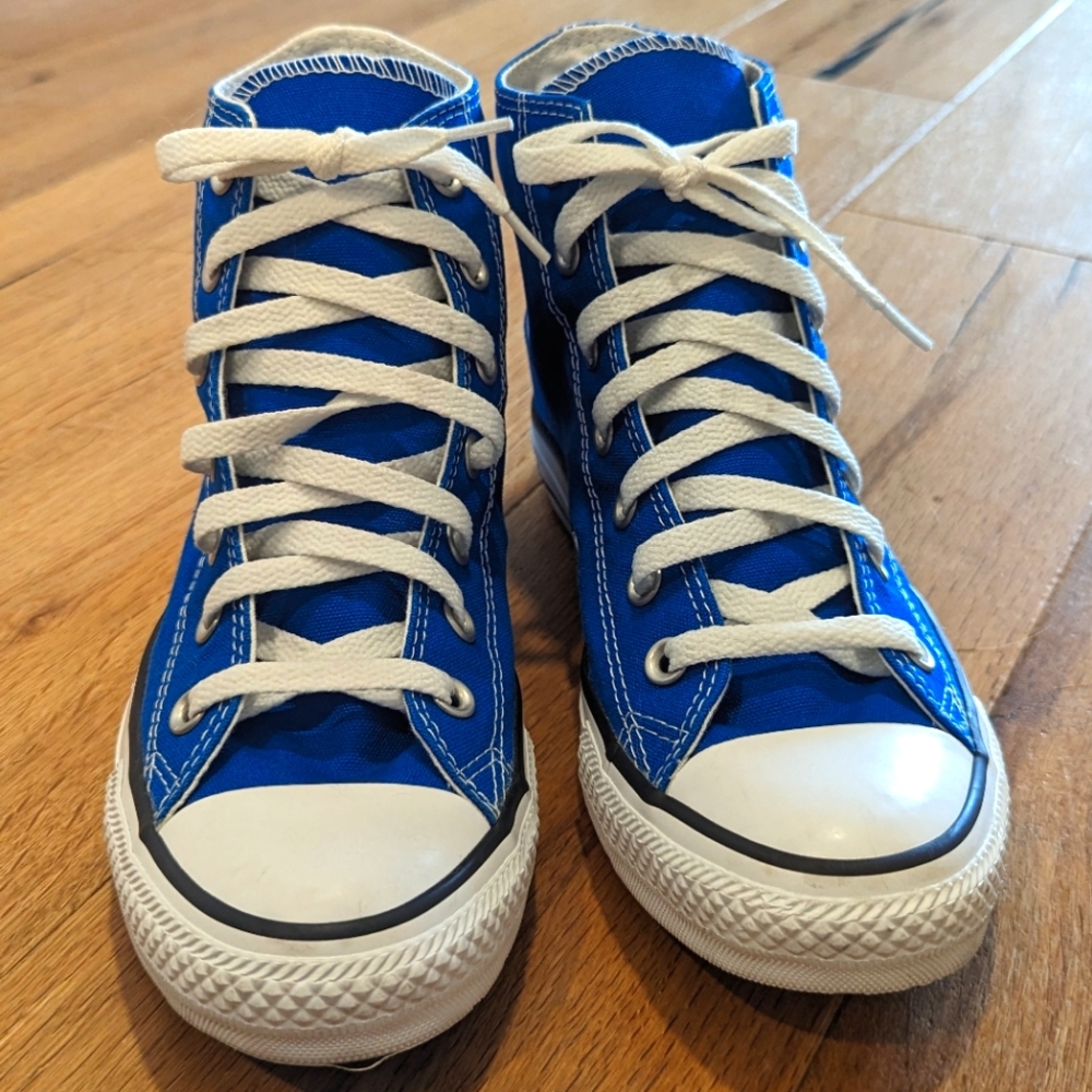 CONVERSE High Top sneakers-Blue, Unisex